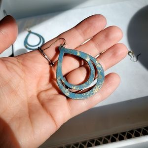 Noonday Collection Patina Teardrop Earrings